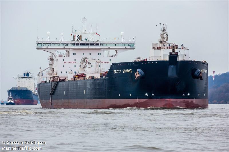 scott spirit (Crude Oil Tanker) - IMO 9466142, MMSI 311027400, Call Sign C6YA8 under the flag of Bahamas