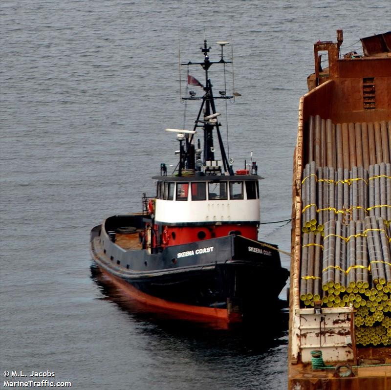 skeena coast (Tug) - IMO 5249871, MMSI 316002742, Call Sign CFCW under the flag of Canada