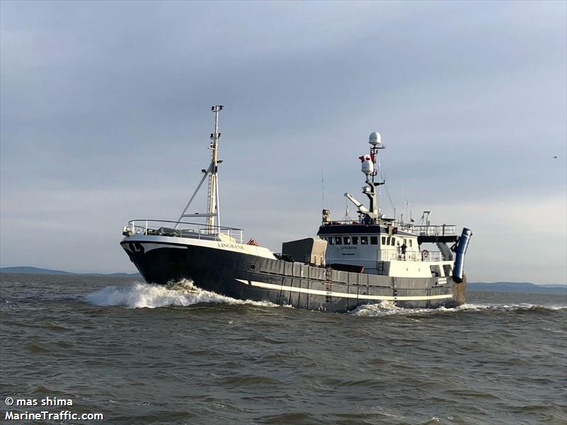 lingbank (Fishing Vessel) - IMO 8508307, MMSI 316039286, Call Sign CFA2935 under the flag of Canada