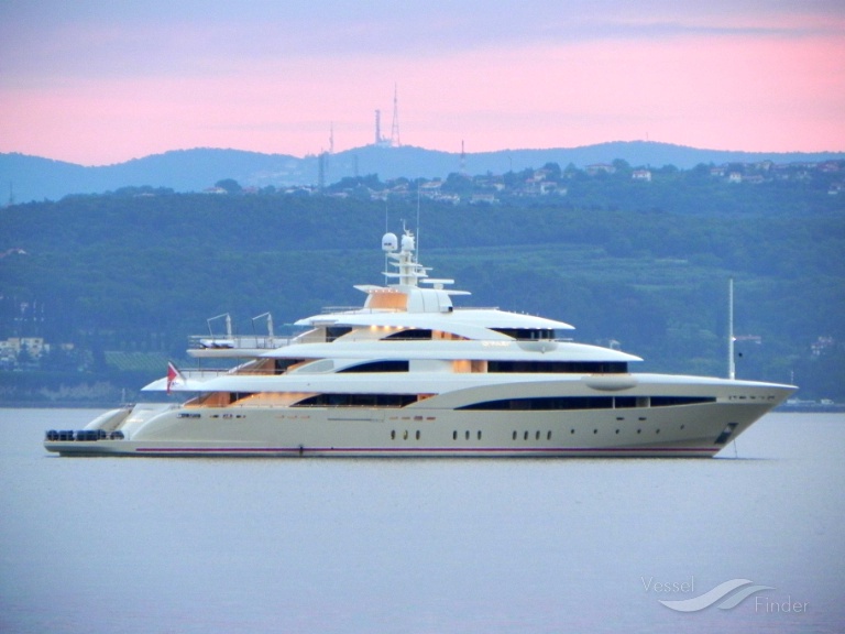 natalina a (Yacht) - IMO 9735244, MMSI 319110300, Call Sign ZGGH6 under the flag of Cayman Islands