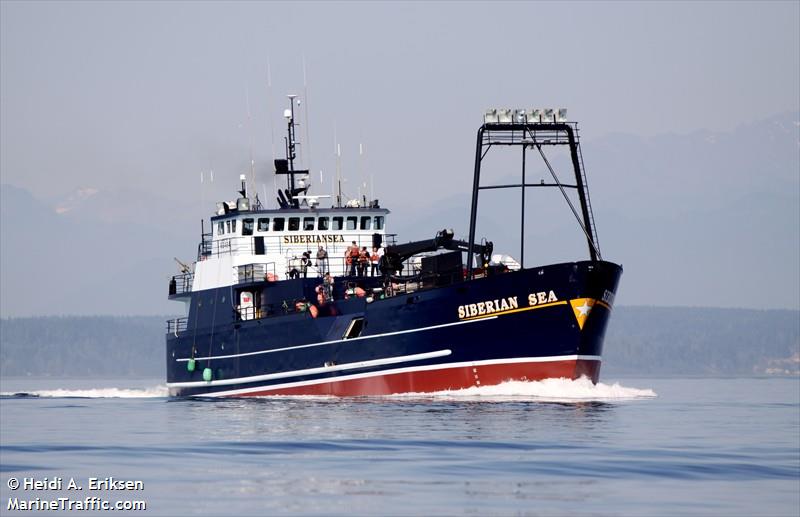 siberian sea (Fishing Vessel) - IMO 9054377, MMSI 366433000, Call Sign WDB9466 under the flag of United States (USA)