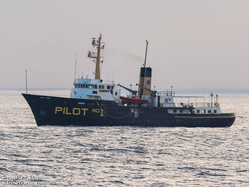 new york (Pilot Vessel) - IMO 7437068, MMSI 367008090, Call Sign WZH4694 under the flag of United States (USA)