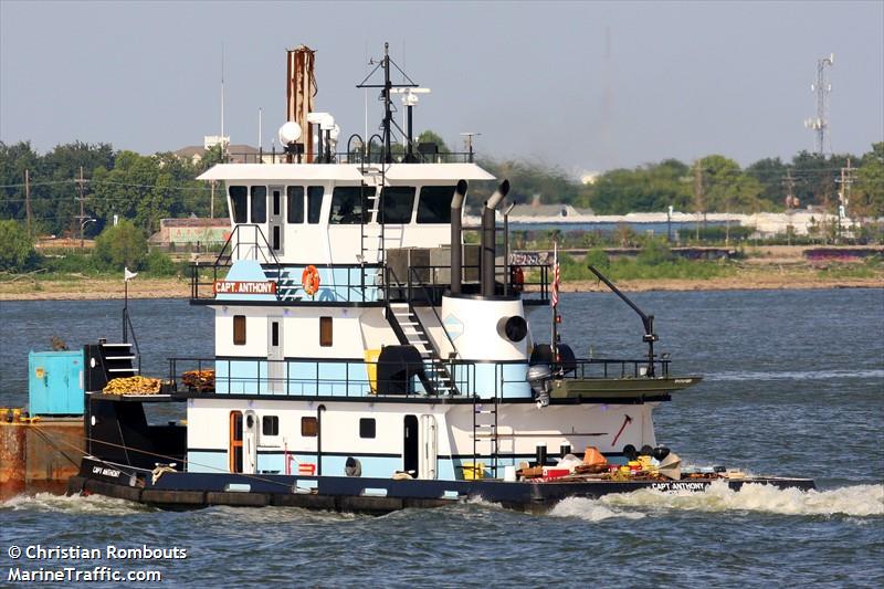 capt. anthony (Towing vessel) - IMO , MMSI 367485290, Call Sign WDI6352 under the flag of United States (USA)