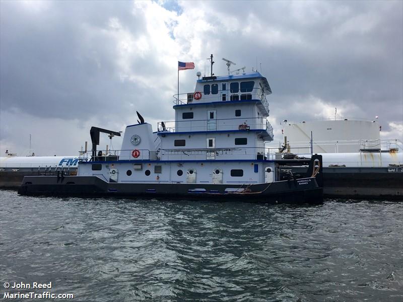 marshall b.barnes (Towing vessel) - IMO , MMSI 367517750, Call Sign WDG2645 under the flag of United States (USA)