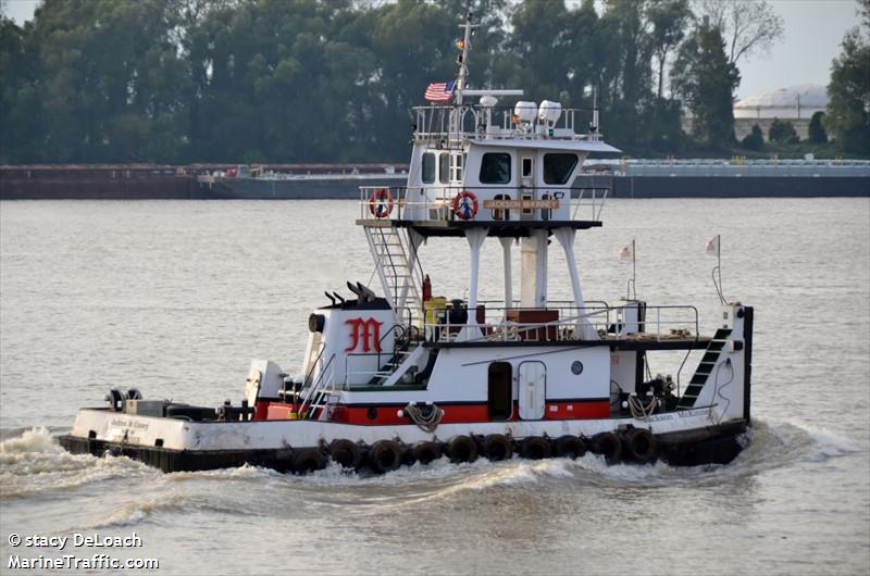 jackson mckinney (Tug) - IMO , MMSI 367587010, Call Sign WDG9363 under the flag of United States (USA)
