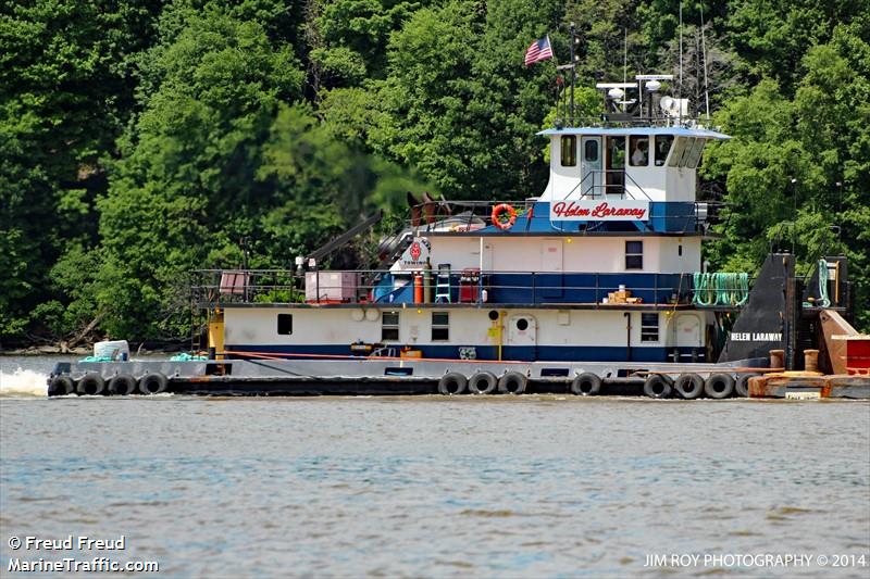 helen laraway (Tug) - IMO 8992522, MMSI 367610540, Call Sign WDH3753 under the flag of United States (USA)