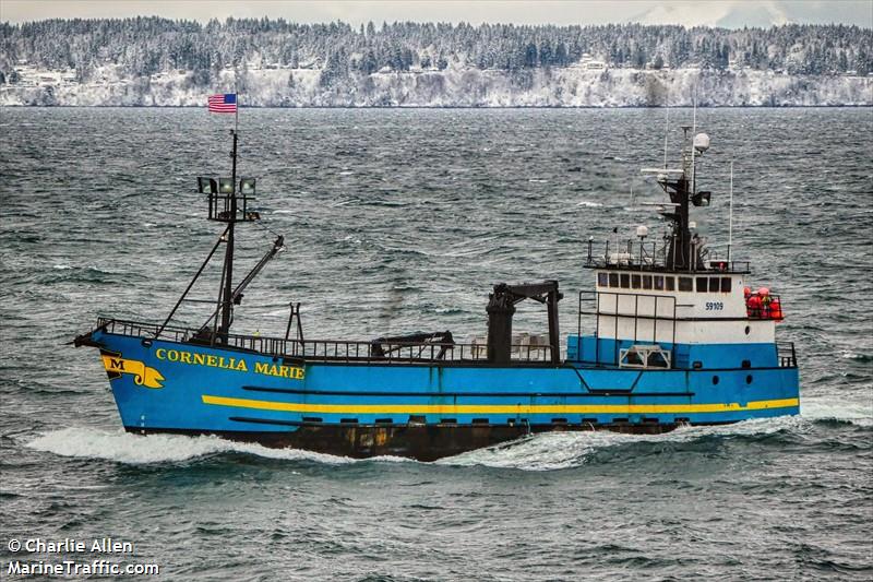 cornelia marie (Fishing Vessel) - IMO 8852538, MMSI 368010760, Call Sign WDJ7856 under the flag of United States (USA)