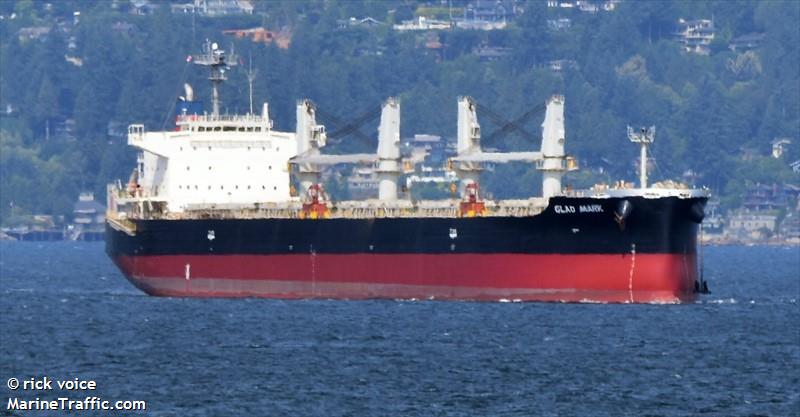 glad mark (Bulk Carrier) - IMO 9640592, MMSI 373634000, Call Sign 3FFO5 under the flag of Panama