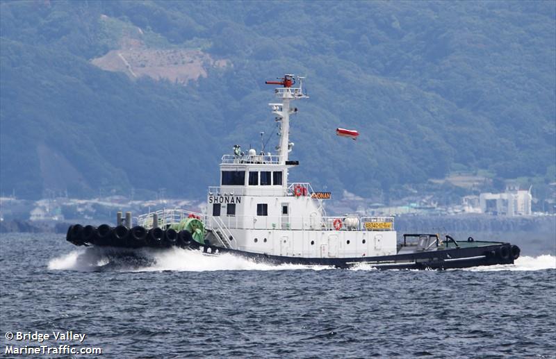 no3toa maru (Tug) - IMO , MMSI 431000124, Call Sign JD2362 under the flag of Japan