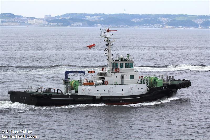 aobamaru (Tug) - IMO , MMSI 431003385, Call Sign JD3334 under the flag of Japan