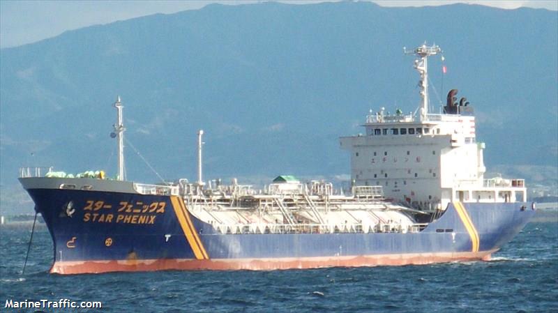 star phenix (LPG Tanker) - IMO 9122253, MMSI 431100206, Call Sign JG5422 under the flag of Japan