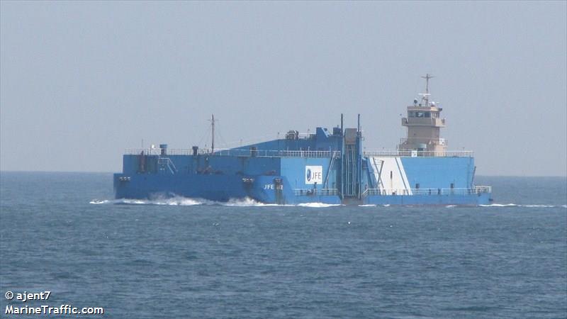 houun maru (Pusher Tug) - IMO 8889763, MMSI 431400422, Call Sign JK5411 under the flag of Japan