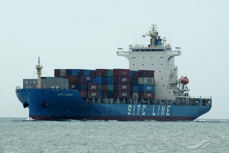 sitc kanto (Container Ship) - IMO 9728007, MMSI 477137700, Call Sign VROR6 under the flag of Hong Kong