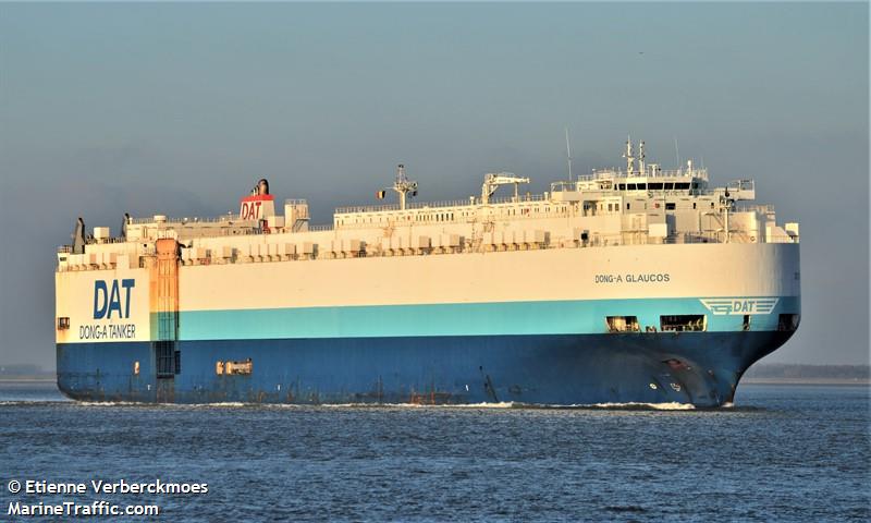 dong-a glaucos (Vehicles Carrier) - IMO 9441867, MMSI 538005657, Call Sign V7DB3 under the flag of Marshall Islands