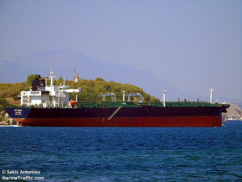 sti goal (Crude Oil Tanker) - IMO 9717125, MMSI 538005824, Call Sign V7HH8 under the flag of Marshall Islands