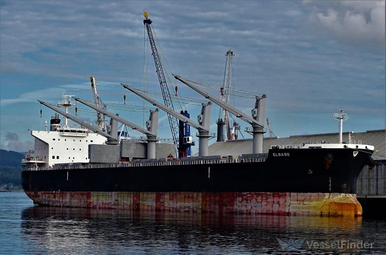 elbabe (Bulk Carrier) - IMO 9725471, MMSI 538007258, Call Sign V7CX7 under the flag of Marshall Islands