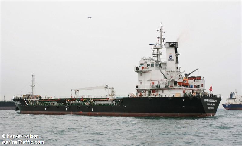 marine selena (Bunkering Tanker) - IMO 9813412, MMSI 563038700, Call Sign 9V5347 under the flag of Singapore
