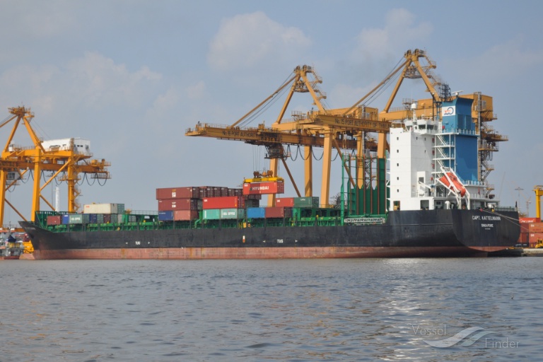 capt.kattelmann (Container Ship) - IMO 9330915, MMSI 565283000, Call Sign S6HK4 under the flag of Singapore