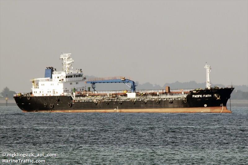 pacific faith (Oil Products Tanker) - IMO 9384071, MMSI 565685000, Call Sign 9VCA3 under the flag of Singapore
