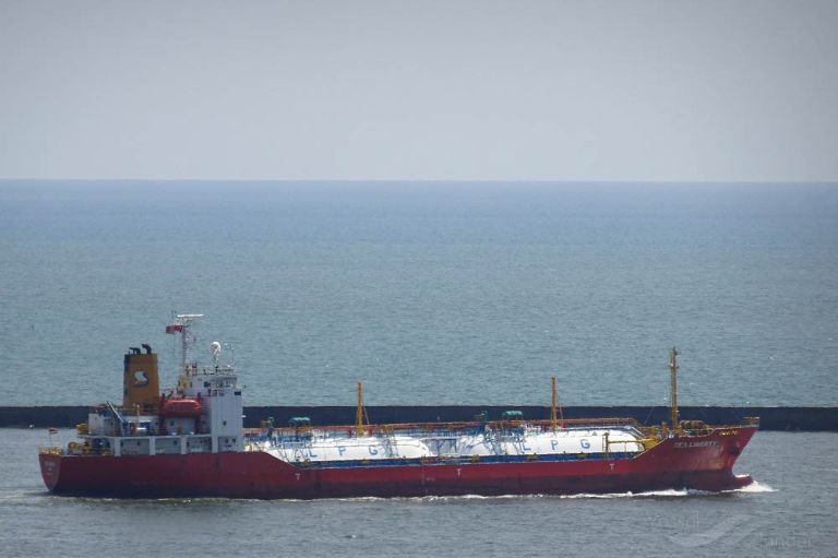 sea liberty (LPG Tanker) - IMO 9293600, MMSI 567535000, Call Sign HSB5886 under the flag of Thailand