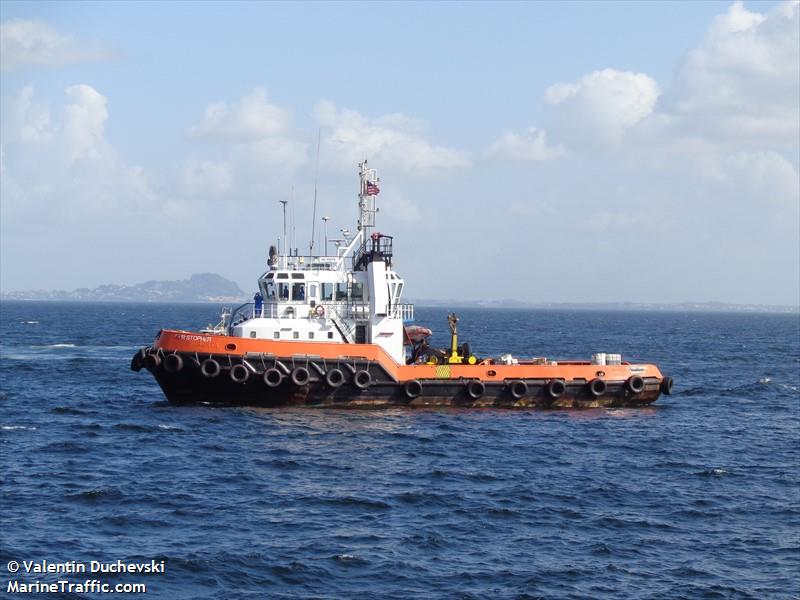 christopher (Tug) - IMO 9011478, MMSI 636017017, Call Sign D5IX5 under the flag of Liberia