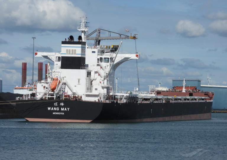 wang may (Bulk Carrier) - IMO 9837327, MMSI 636018485, Call Sign D5PW8 under the flag of Liberia