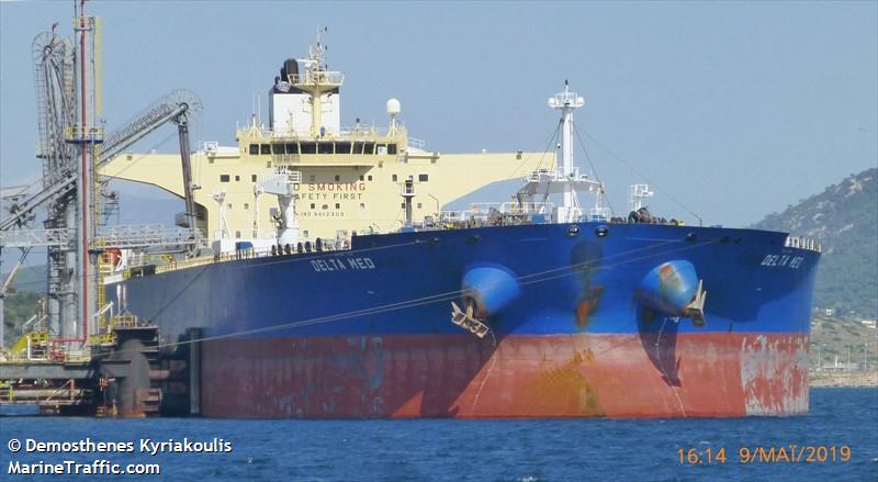 delta med (Crude Oil Tanker) - IMO 9412309, MMSI 636018766, Call Sign D5RH4 under the flag of Liberia