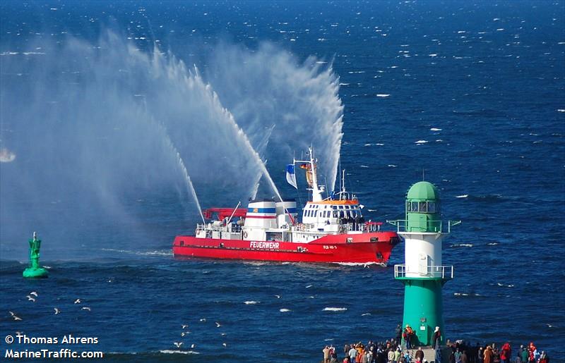 flb 40-3 (Fire Fighting Vessel) - IMO 8326333, MMSI 211230570, Call Sign DBEP under the flag of Germany