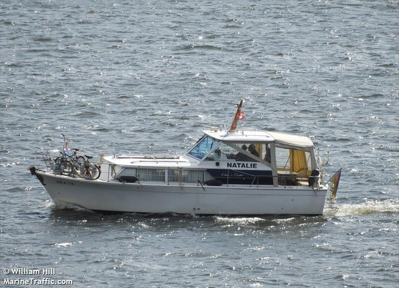 natalie (Pleasure craft) - IMO , MMSI 211555490, Call Sign DD2094 under the flag of Germany