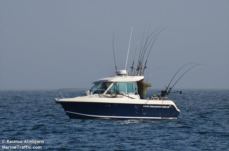 team saahugdog (Pleasure craft) - IMO , MMSI 219014946, Call Sign XPE2875 under the flag of Denmark