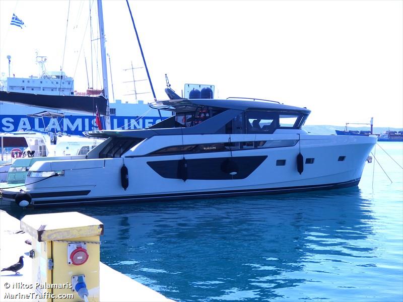 bikini bottom (Pleasure craft) - IMO , MMSI 232035980, Call Sign MJFL7 under the flag of United Kingdom (UK)