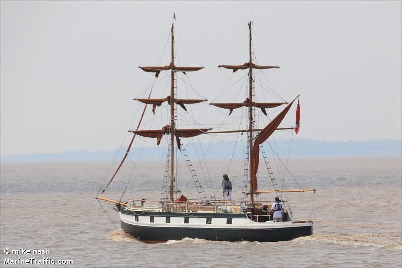 marjorie (Sailing vessel) - IMO , MMSI 235072441, Call Sign MCJS under the flag of United Kingdom (UK)