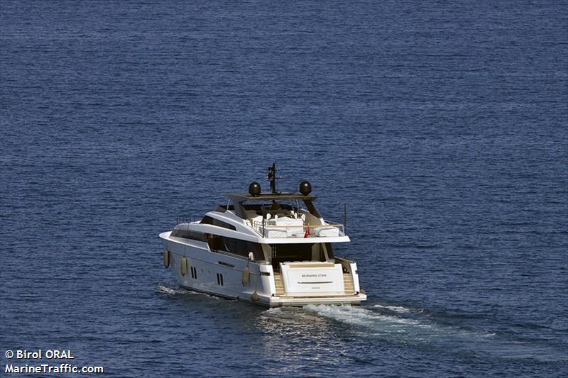 morning star (Pleasure craft) - IMO , MMSI 271045833, Call Sign YMA9480 under the flag of Turkey