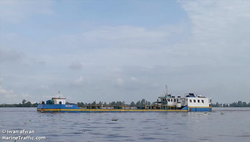 spob-anugrah (Tanker) - IMO , MMSI 525007740, Call Sign YCMW under the flag of Indonesia