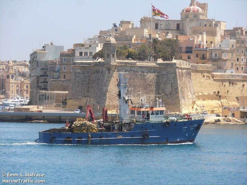 cyrene (Fishing vessel) - IMO , MMSI 642711000, Call Sign 5ARY under the flag of Libya