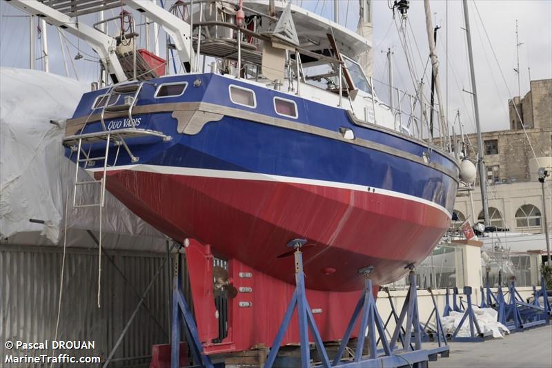 quo vadis 1 (Sailing vessel) - IMO , MMSI 235058774, Call Sign 2ADH6 under the flag of United Kingdom (UK)