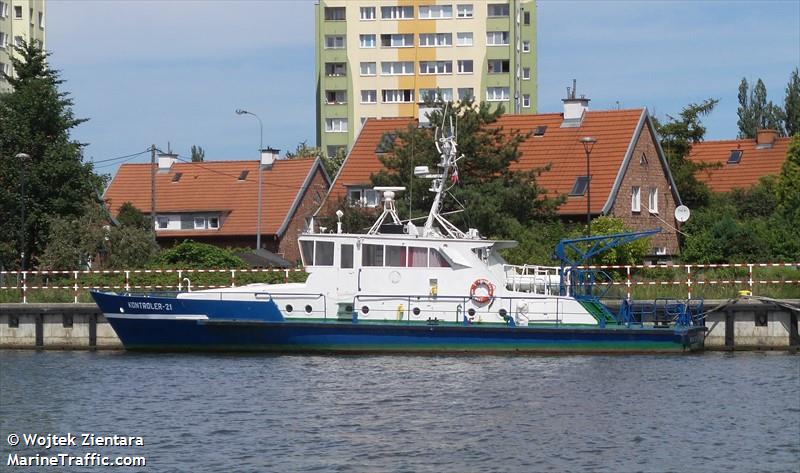 kontroler-21 (Sailing vessel) - IMO , MMSI 261002320, Call Sign SPK2181 under the flag of Poland