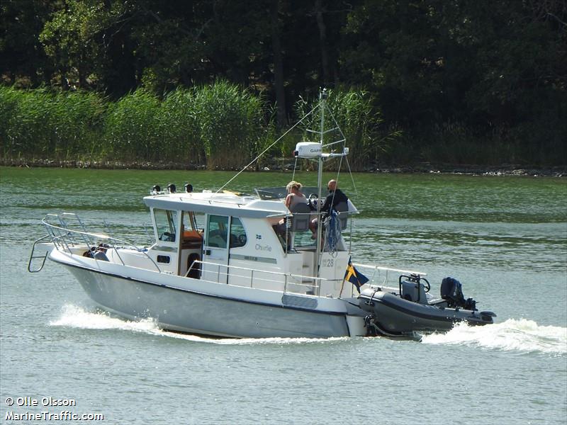 charlie (Pleasure craft) - IMO , MMSI 265018990, Call Sign CHARLIE under the flag of Sweden