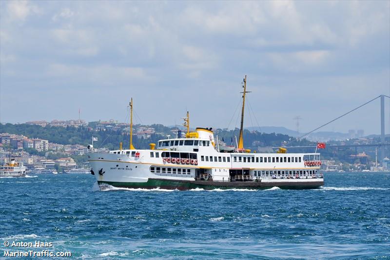 sehit metin sulus (Passenger ship) - IMO , MMSI 271002523, Call Sign TC5417 under the flag of Turkey
