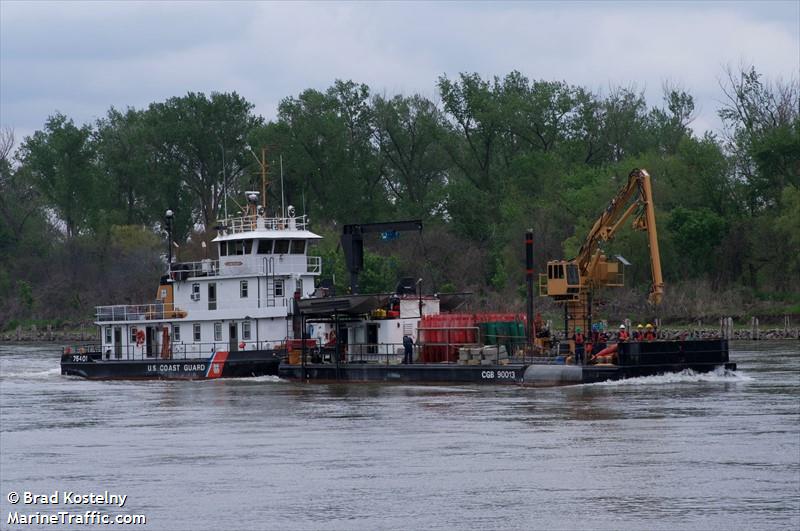 cg gasconade (Unknown) - IMO , MMSI 366999514, Call Sign NSAU under the flag of United States (USA)
