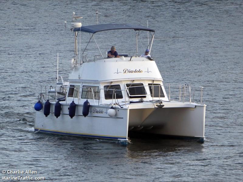 diastole (Pleasure craft) - IMO , MMSI 367389380, Call Sign WDE7132 under the flag of United States (USA)