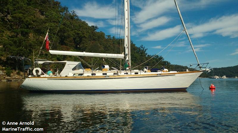 ishara (Pleasure craft) - IMO , MMSI 503476300, Call Sign VJN2920 under the flag of Australia