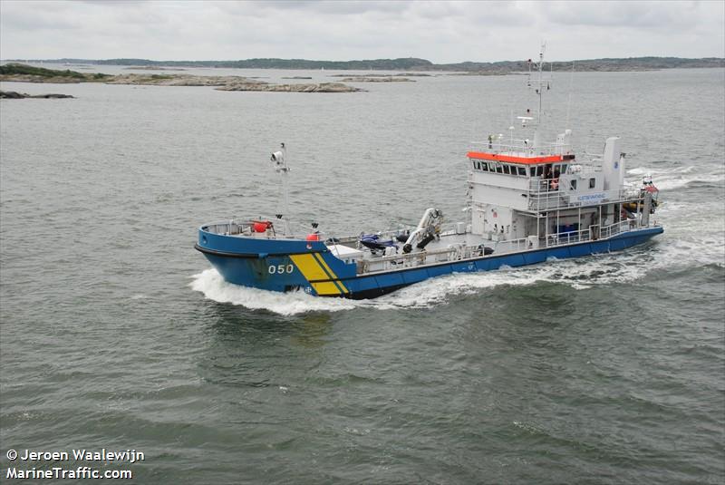 kbv 050 (Pollution Control Vessel) - IMO 8206765, MMSI 265509160, Call Sign SKIX under the flag of Sweden
