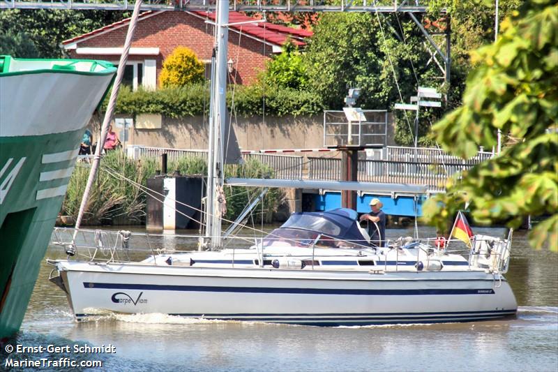 carpe viam (Sailing vessel) - IMO , MMSI 211119620, Call Sign DKAS under the flag of Germany