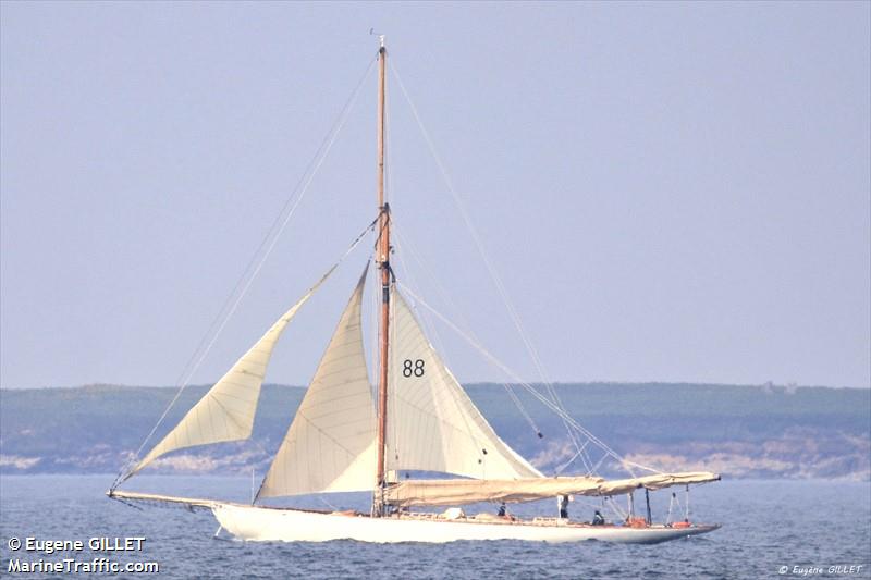 moonbeam of fife (Sailing vessel) - IMO , MMSI 227571940, Call Sign FW 8466 under the flag of France
