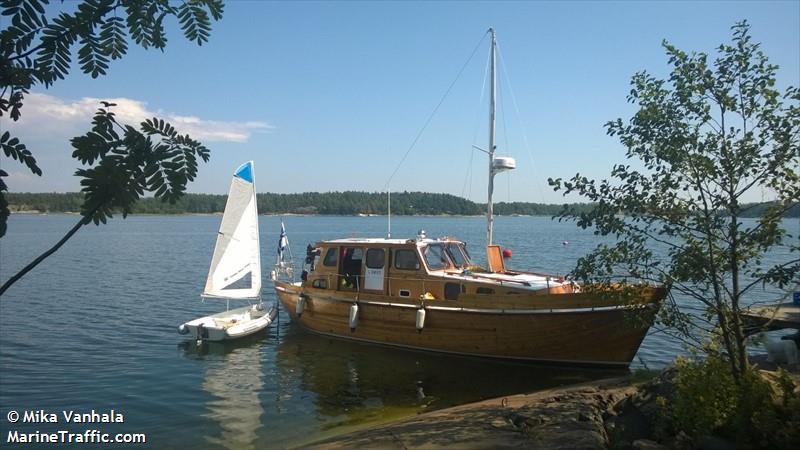 my wilma (Pleasure craft) - IMO , MMSI 230077270, Call Sign OH5031 under the flag of Finland