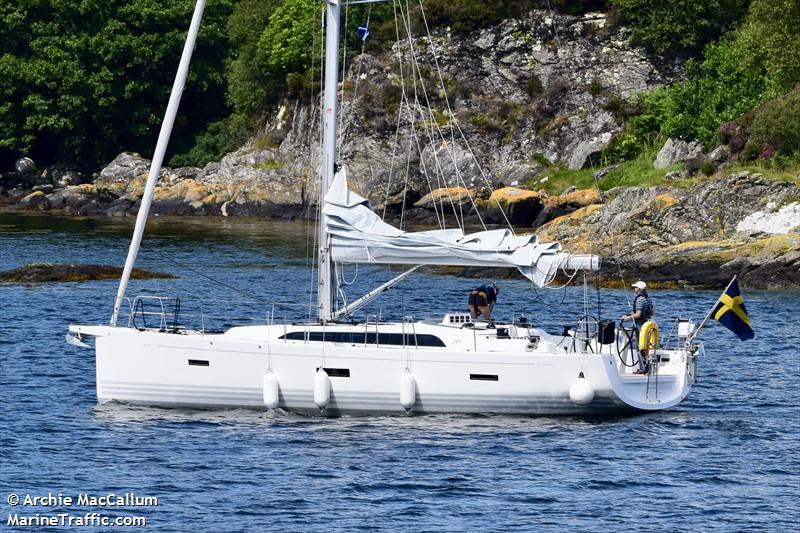 maxima (Pleasure craft) - IMO , MMSI 265012880, Call Sign SF9510 under the flag of Sweden