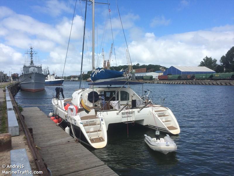 dumedu (Sailing vessel) - IMO , MMSI 277177360, Call Sign LY3604 under the flag of Lithuania