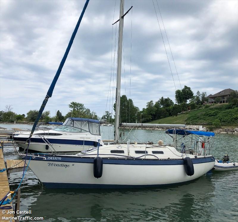 windigo ii (Sailing vessel) - IMO , MMSI 316045125 under the flag of Canada