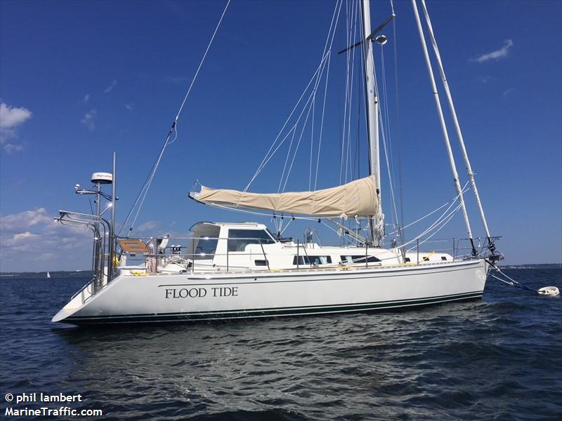 flood tide (Sailing vessel) - IMO , MMSI 368101110, Call Sign WDK9173 under the flag of United States (USA)